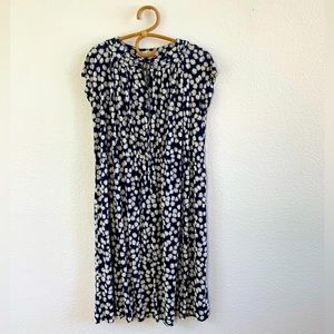 Vintage French Parisian Lightweight Summer Everyday Dress Size Euro 44 = US XXL